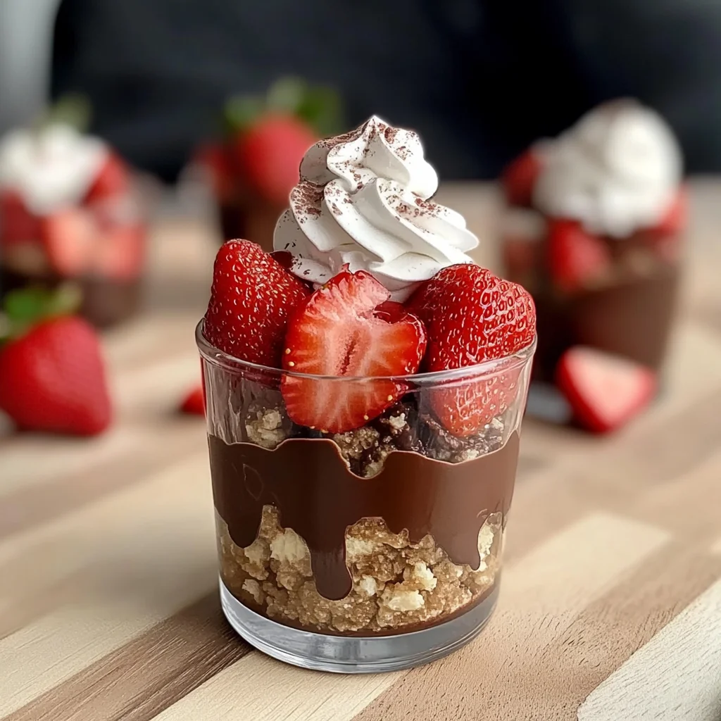Dubai Chocolate Strawberry Cup Recipe