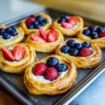 Fruit and Cream Cheese Danish Pastry
