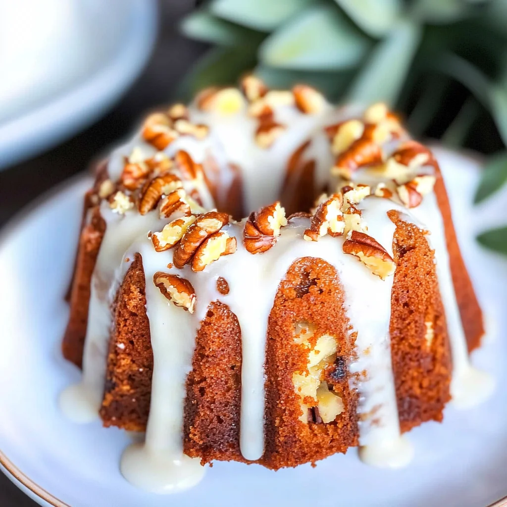 Hummingbird Mini Bundt Cakes