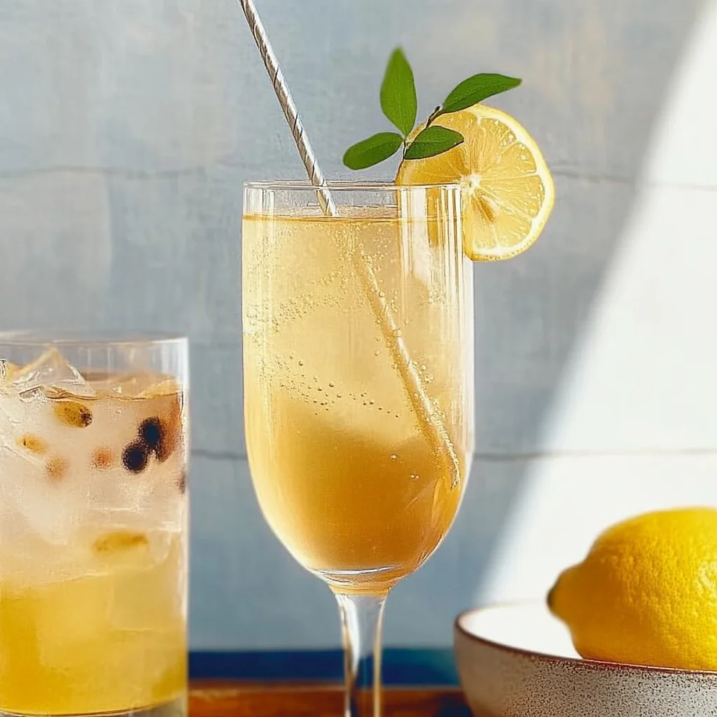 Lemon Verbena Spritz Cocktail Recipe