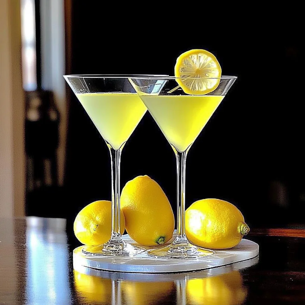 Limoncello Martini
