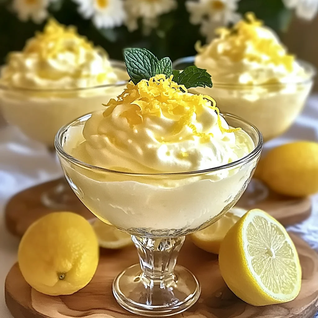 Limoncello Mousse