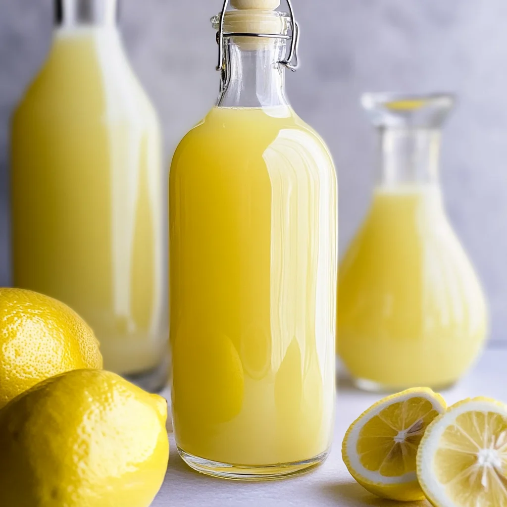 Limoncello Recipe