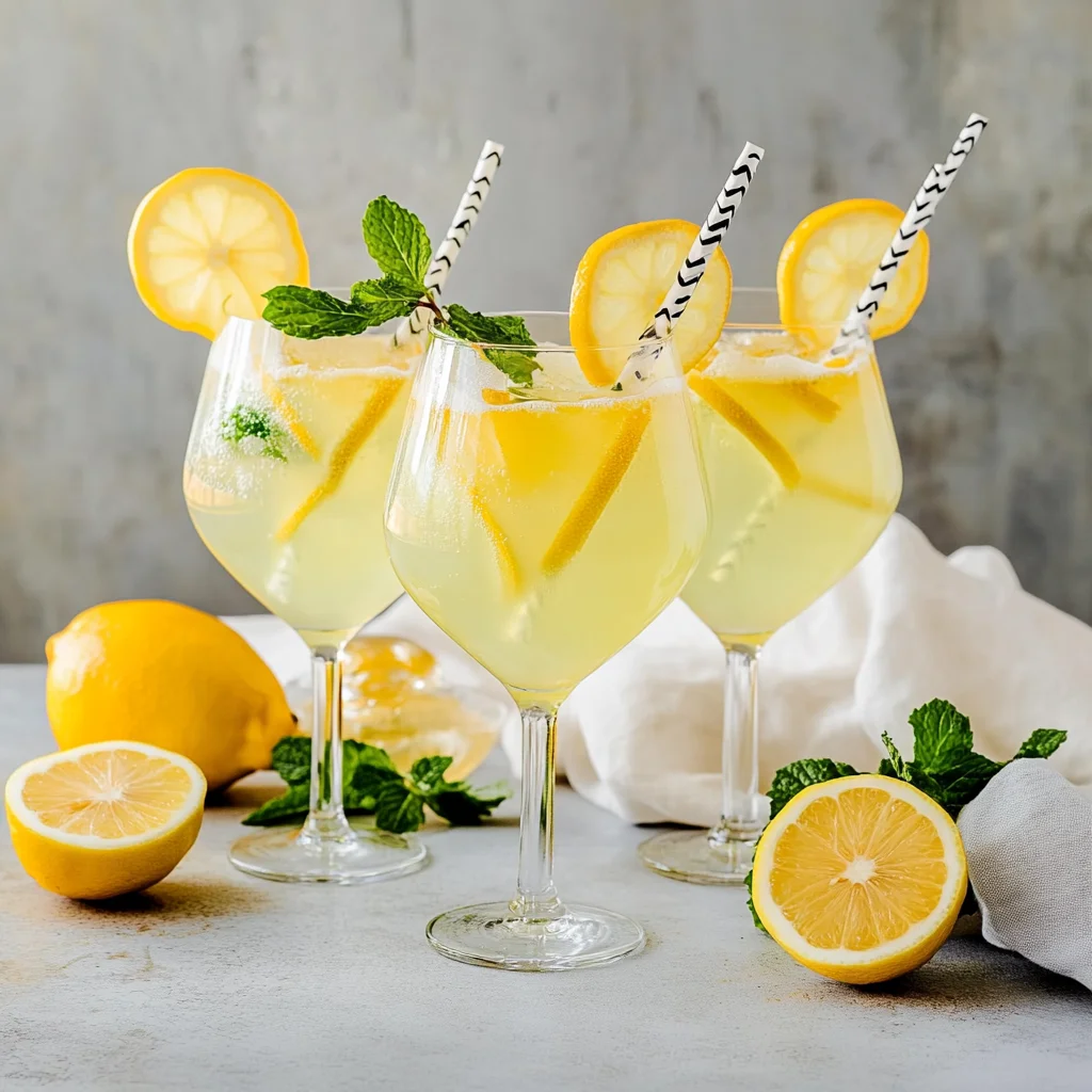 Limoncello Spritz (A Lemon Prosecco Cocktail)