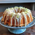 Mini Coconut Lime Bundt Cakes