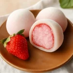Mochi Strawberry (Chewy Strawberry-Filled Japanese Treat)