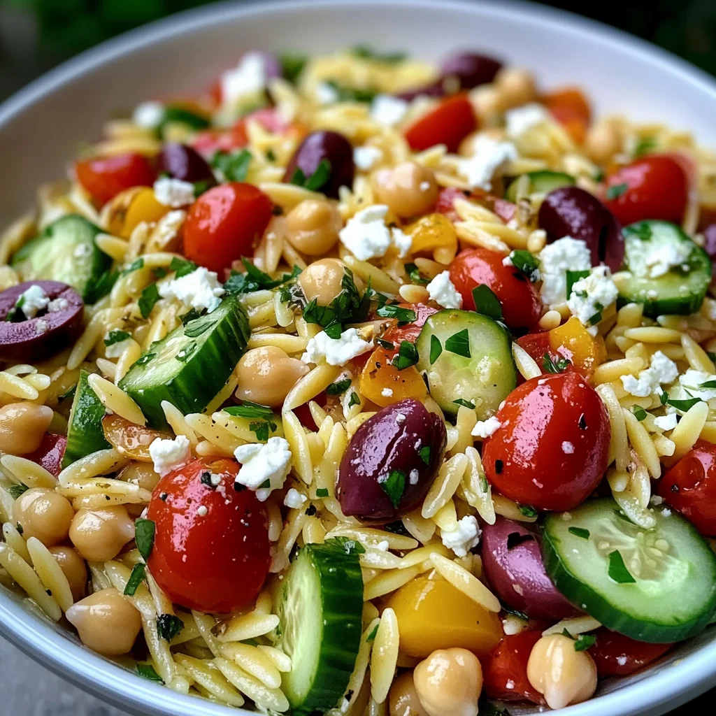 Orzo Pasta Salad