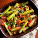 Pan-Cooked Celery With Tomatoes and Parsley