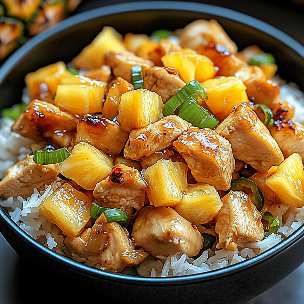 Pineapple Chicken and Rice: A Tropical Delight Recipe