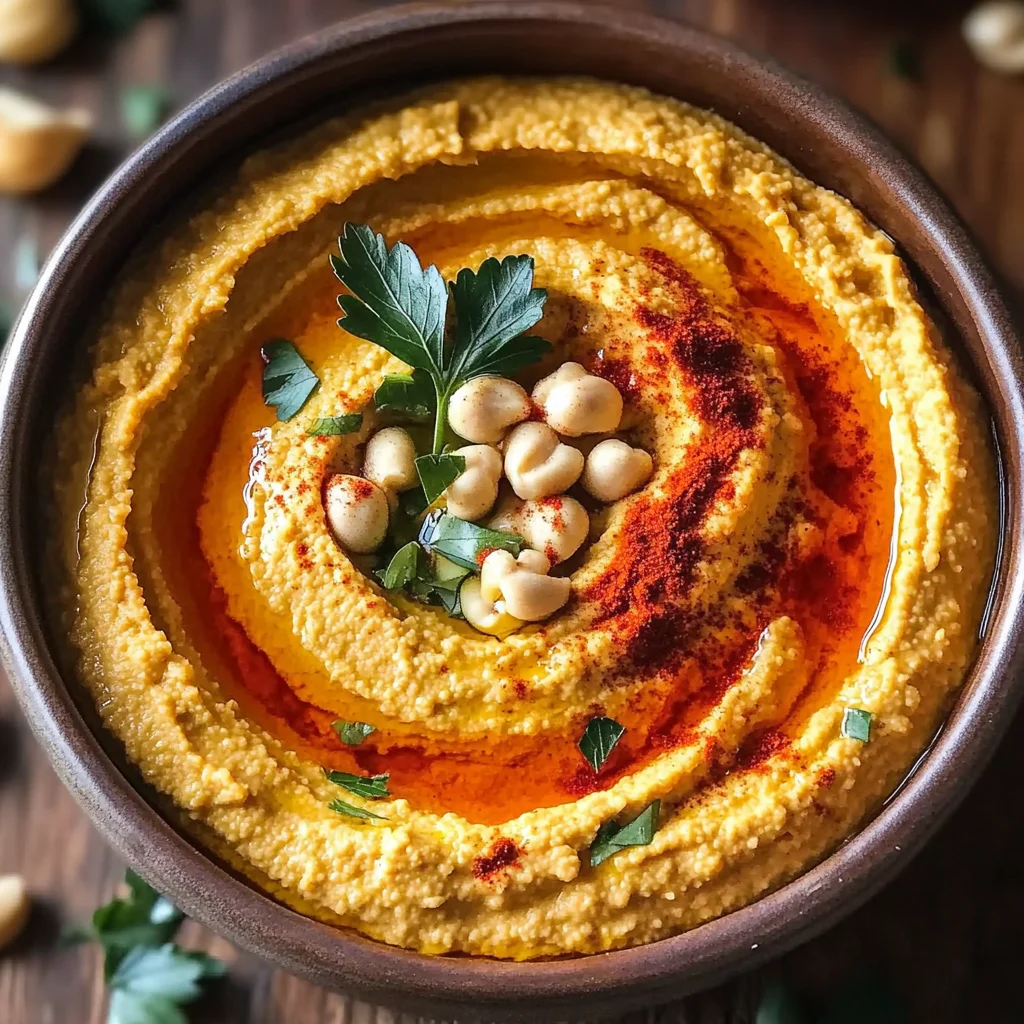 Roasted Red Pepper Hummus (Creamy & Easy Recipe)