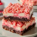 Strawberry Crunch Brownie Bars