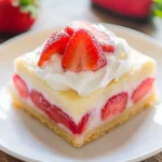 Strawberry Custard Bars