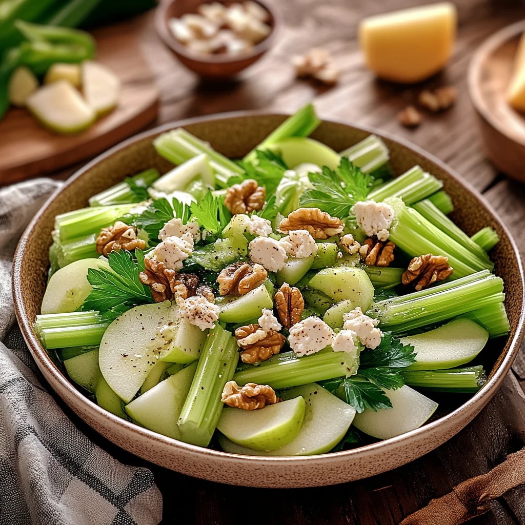 Uruguayan Celery and Walnut Salad