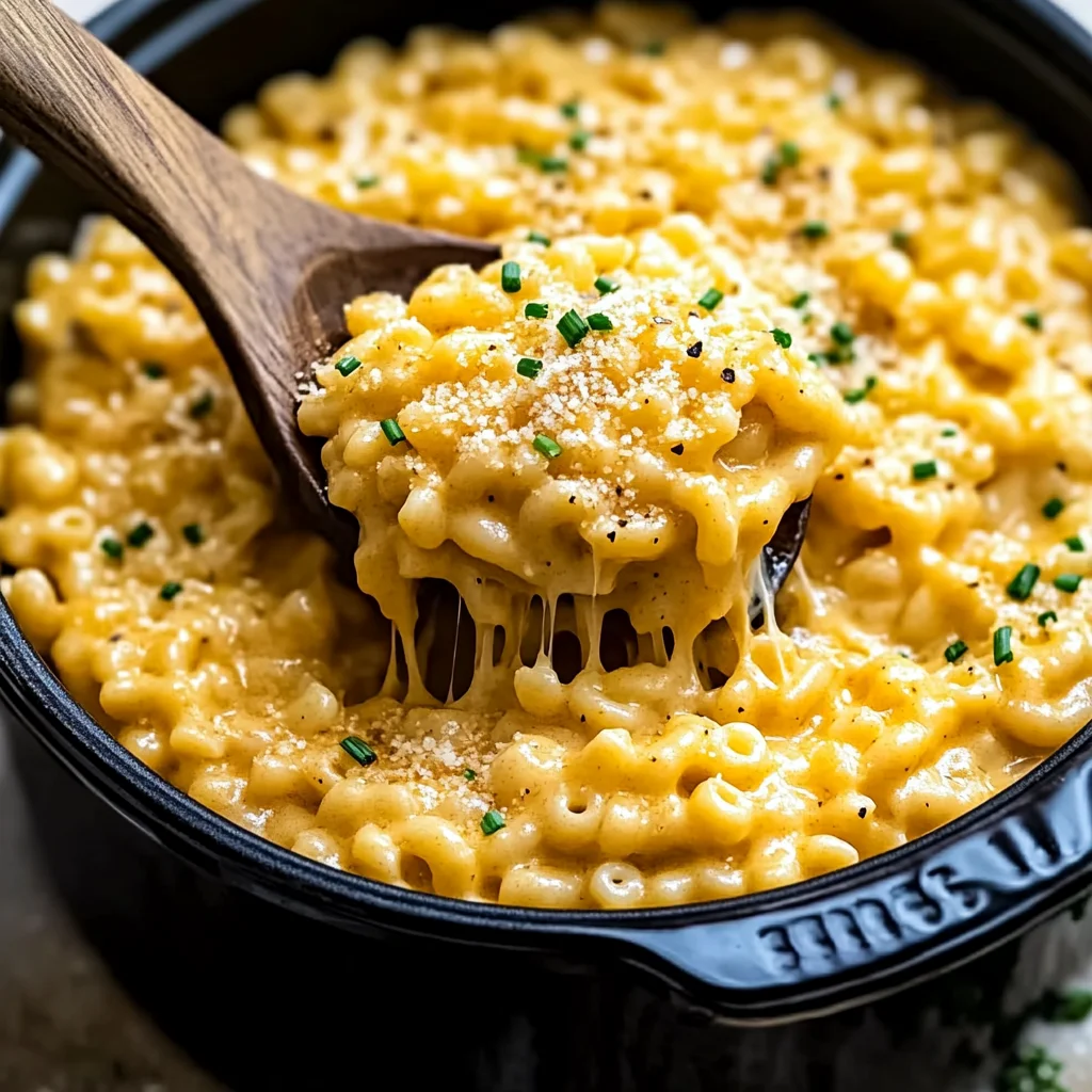 Vegan Slow Cooker Mac and Cheese