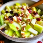Winter Waldorf Salad with Celery and Apples