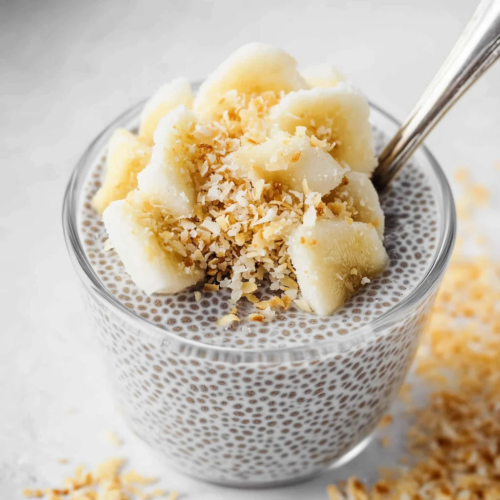 4-ingredient Creamy Coconut Milk Chia Pudding