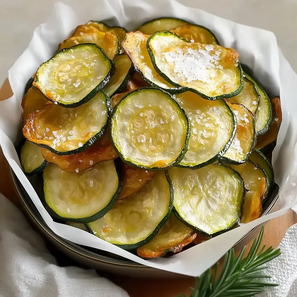 Best Salt and Vinegar Zucchini Chips