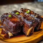 Caramelized Slow Roast Asian Beef Short Rib – Tender, Sticky & Packed with Umami