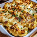 Cheesy Cauliflower Steaks