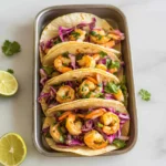 Chili Lime Shrimp Tacos With Cabbage Slaw