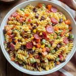 Cowboy Caviar Pasta Salad