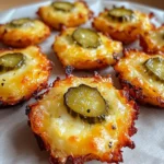 Crispy Pickle Cheese Bites