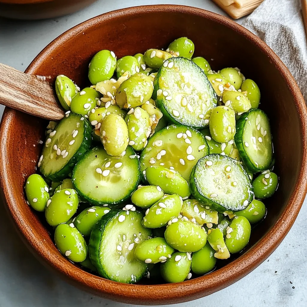 Cucumber Edamame Salad: Your New Favorite Make-Ahead Dish