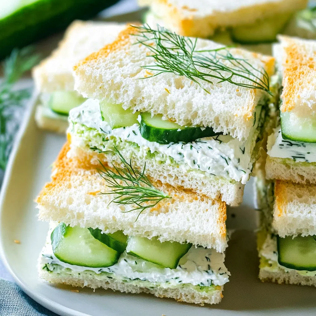 Cucumber Sandwiches