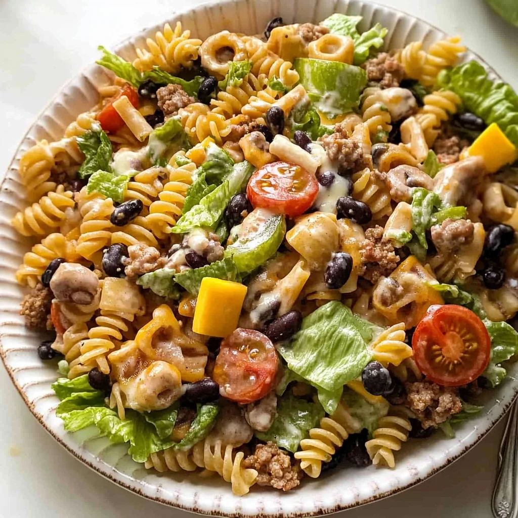 Easy Taco Pasta Salad