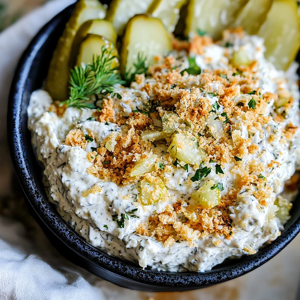 Fried Pickle Ranch Dip