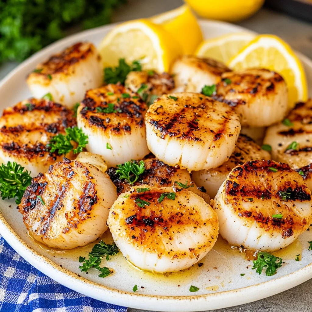 Grilled Scallops