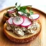 Healthy Tuna Salad with Fresh Dill High Protein Lunch