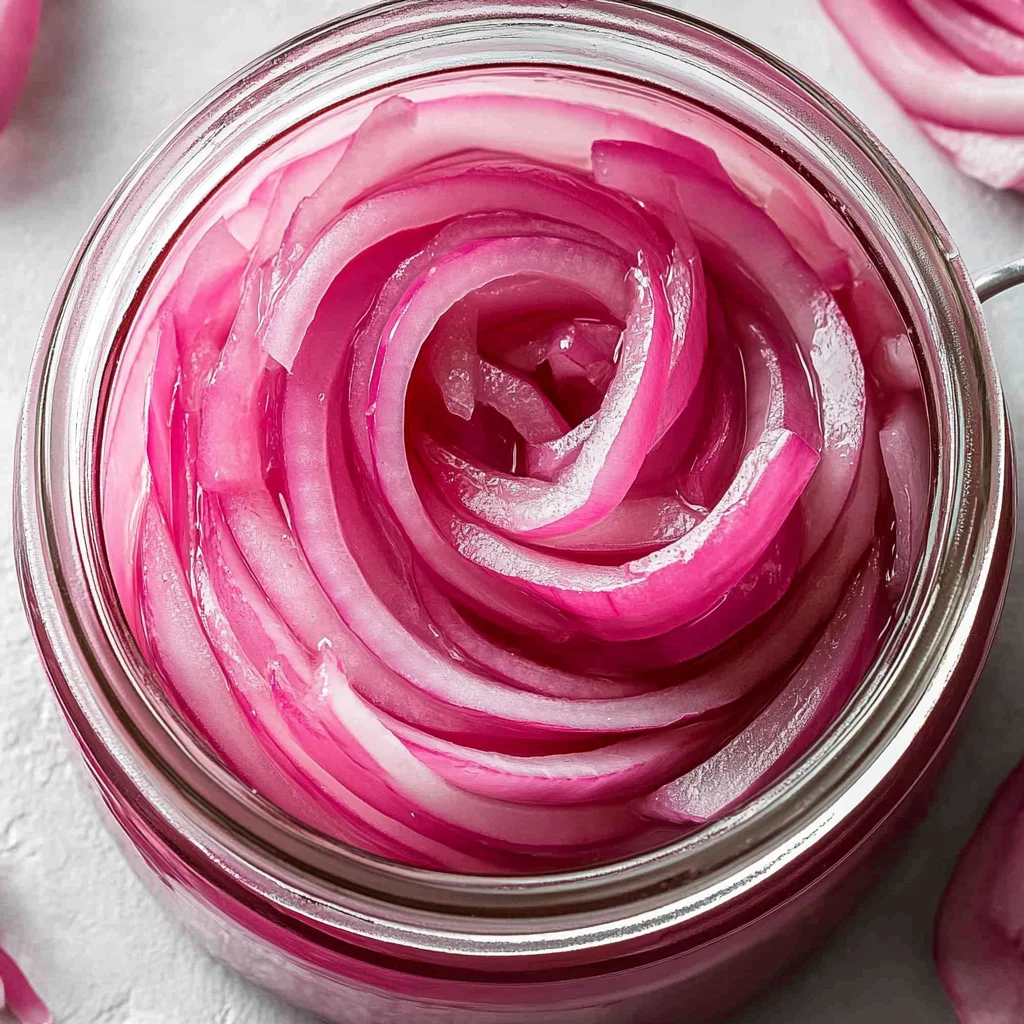 How to Pickle Red Onions