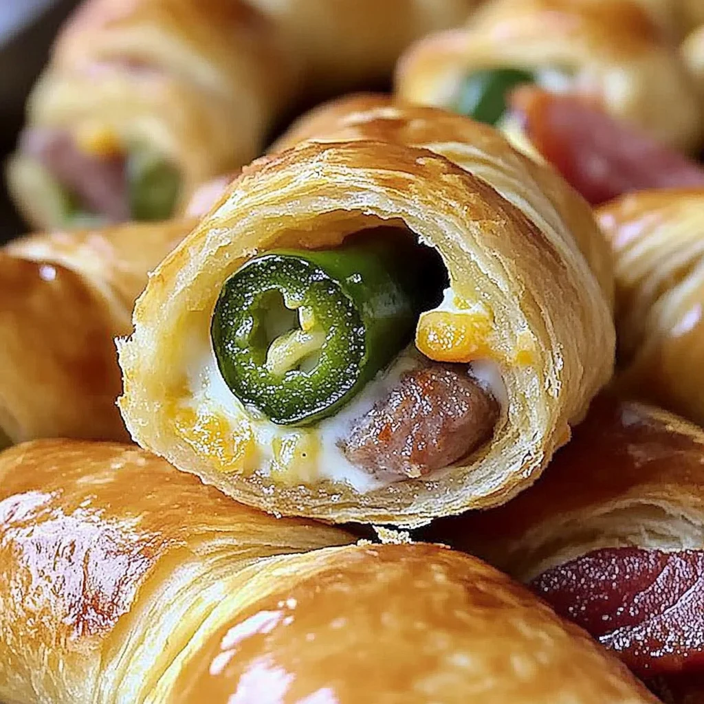 Jalapeño Popper Pigs in a Blanket