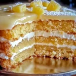 Juicy Pineapple Heaven Cake – A Tropical Delight