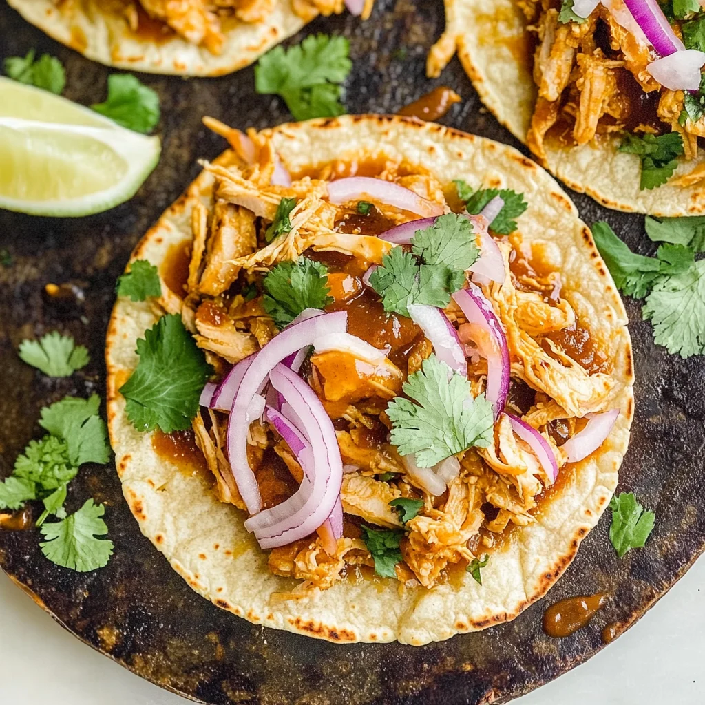 Keto BBQ Chicken Tostada