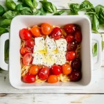 Keto Baked Feta Pasta