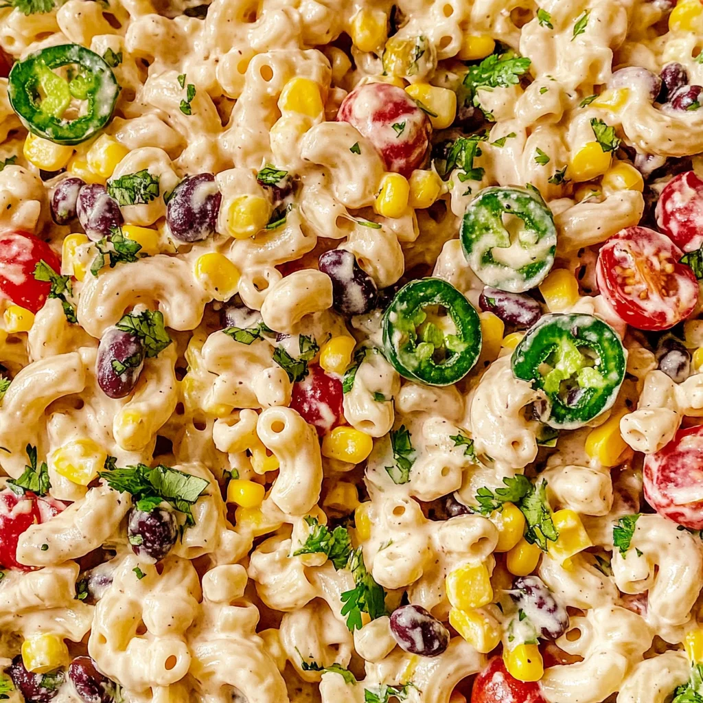 Mexican Macaroni Salad Recipe
