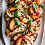 Peach Caprese Grilled Chicken