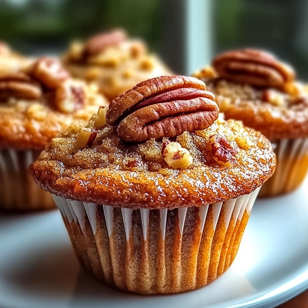 Pecan Pie Brown Sugar Muffins That Will Brighten Your Mornings