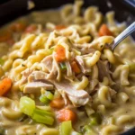 Slow Cooker Turkey Noodle Soup Recipe