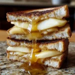 Smoked Gouda Apple Grilled Cheese