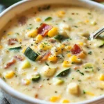 Summer Corn and Zucchini Chowder Recipe