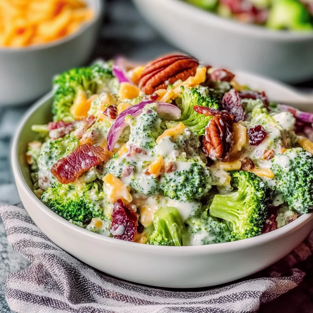 Creamy Keto Broccoli Salad