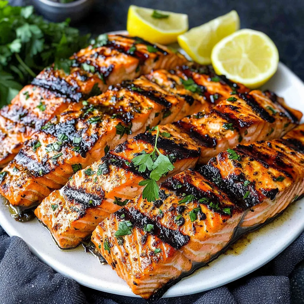 Grilled Salmon