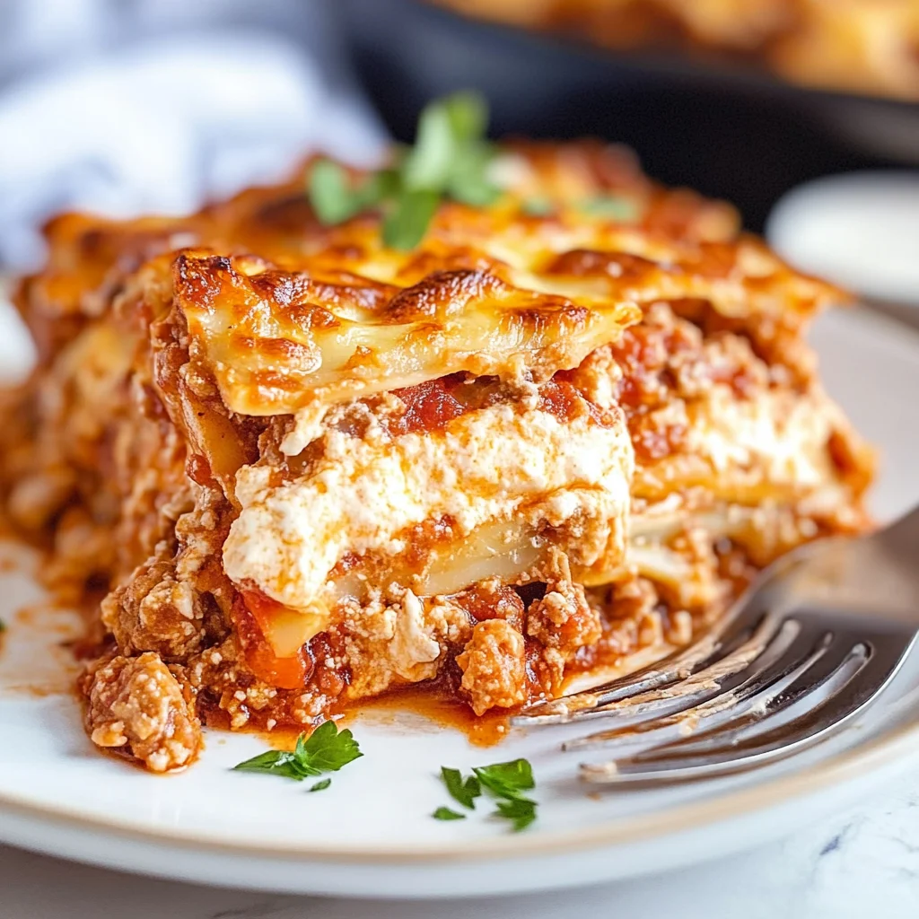 Low Carb Keto Lasagna