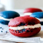 Patriotic 4th of July Whoopie Pies