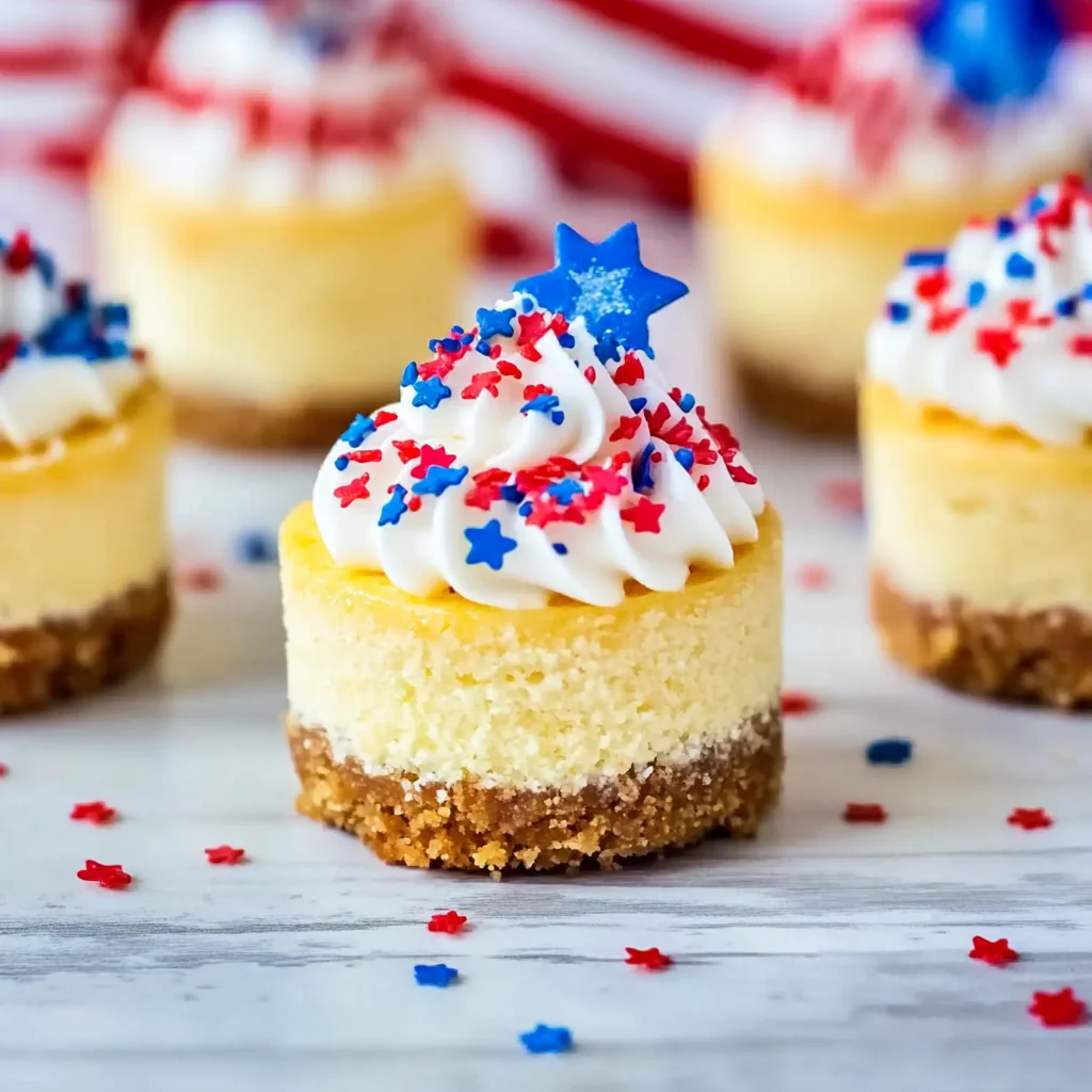Patriotic Mini Cheesecakes You'll Actually Make