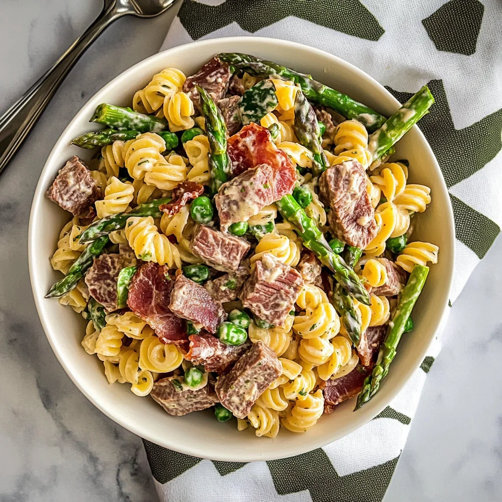 Steak + Pasta Salad