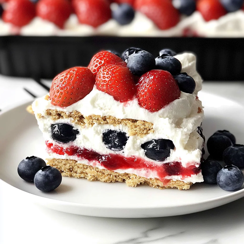 Summer Berry Icebox Cake
